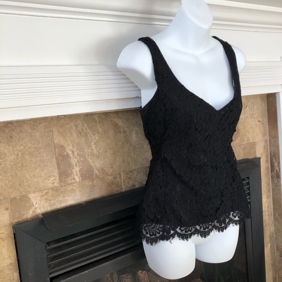 Anthropologie Odell’s Black Lace Top - Picture 5 of 7